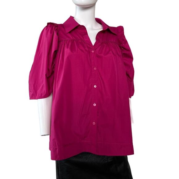 Entro Pink Button Down Shirt - Picture 1 of 6